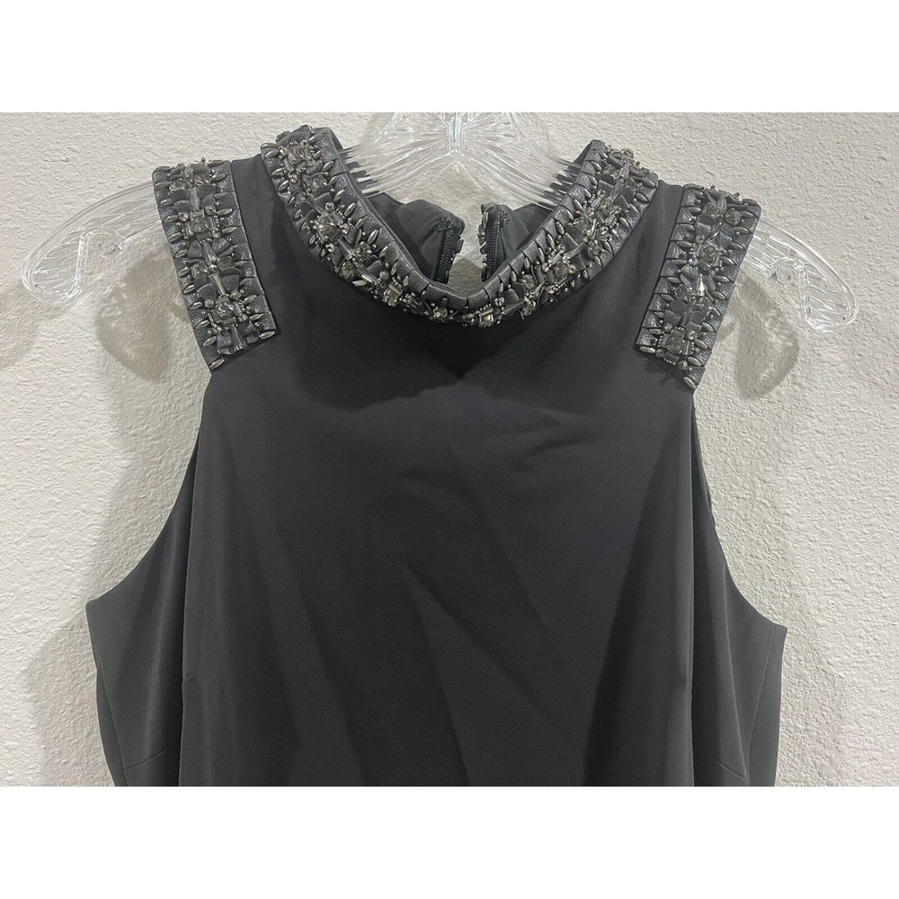 BADGLEY MISCHKA DESIGNER MIDNIGHT BLUE RHINESTONE MERMAID EVENING GOWN SIZE US 2